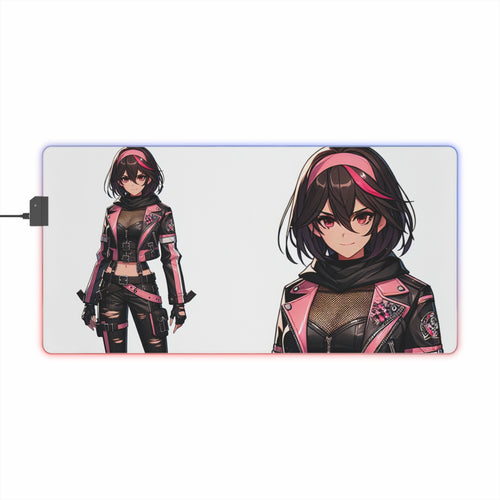 Kira Cherry Chill RGB Mouse Mat Medium