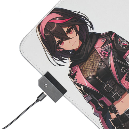 Kira Cherry Chill RGB Mouse Mat Large